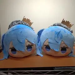 ホロライブ　寝そべりBIGぬいぐるみ　 星街すいせい　2体セット