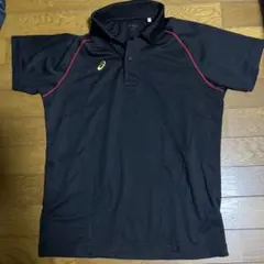 アシックス　バレーボール練習着ポロシャツ　MENSのMサイズのサムネイル