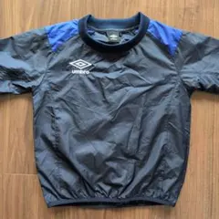 umbro ピステ・ウィンドブレーカー 黒/青 130