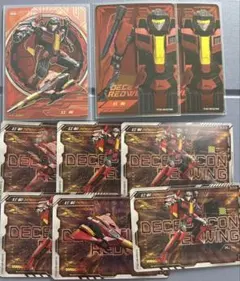 箱付き トランスフォーマーone トレーディングカード レッドウィング セット