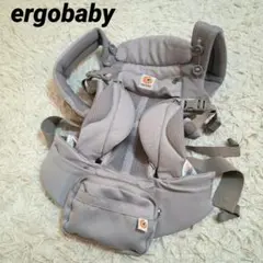【状態良好】ergobaby 抱っこ紐 オムニ360 COOL AIR グレー