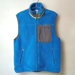 パタゴニア　レトロX ボアベスト 2011年製　ブルー　サイズM