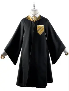 ハリーポッター ハッフルパフ コスプレ衣装 ローブ ネクタイ