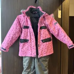 EXP-PRO 花柄スキーウェア 子ども用