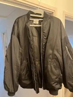 JUNRED ブラック MA-1ジャケット