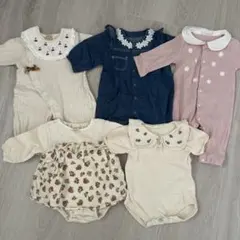 ロンパース　5点セット プティマイン　バースデイ