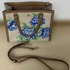 【美品】トリーバーチ2wayバッグフローラルサッチェル