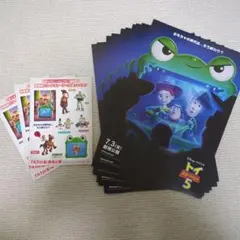 トイ・ストーリー5 映画チラシ10枚 ステッカー3枚セット