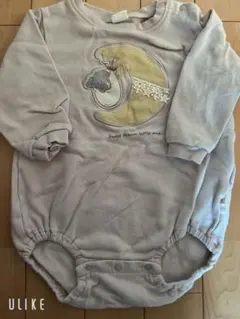 Cottoli 薄いグレー ダンボロンパース