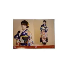 イコラブ 山本杏奈 生写真 振袖 ＝LOVE