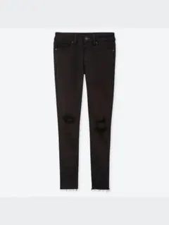 UNIQLO ウルトラストレッチジーンズ（ダメージ）　25