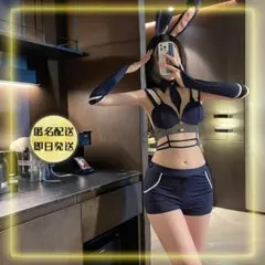 62 バニーガール メイド服 セクシー コスチューム コスプレ衣装 エロ可愛い