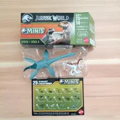 ジュラシック・ワールド MINIS ミニフィギュアボックスアソート 恐竜