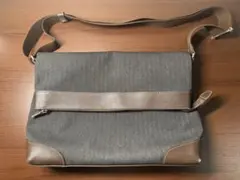 【タケオキクチ】ショルダーバッグ ダークブラウン