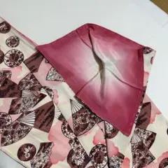 着物　袷　絹　練習用　ハギレ用　②のサムネイル