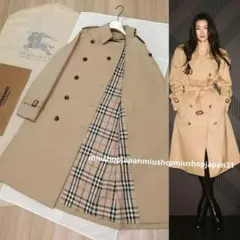 美品　バーバリーロンドン　ロングコート　裏地ロゴ柄！ツイード　BURBERRY 美品 バーバリーロンドン ロングコート 裏地ロゴ柄！ツイード