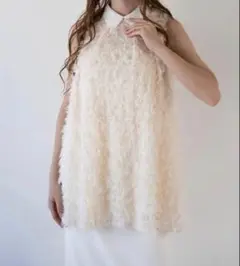 美品♡BEIGE,ベイジ FRANCETTE ジャガードトップス - メルカリ