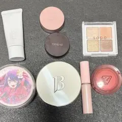 コスメまとめ売り3CE rom&nd バニラコ フーミー等メイク用品 計9点