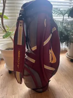 NIKE 나이키 골프 캐디 백 와인 레드