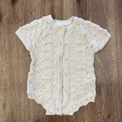 ZARAベビー　ニットロンパース　60cm