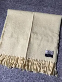エルメス　HERMÈS カシミヤ100% マフラー イエローのサムネイル