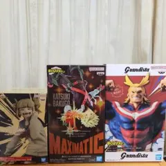 オールマイト & トガヒミコ ＆ 爆豪フィギュアセット