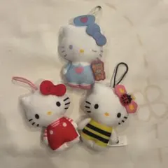 ハローキティ キーホルダー 3種セット　ハッピーセット　マクドナルド