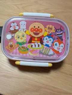 アンパンマン 2仕切り弁当箱 ピンク　360ml