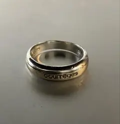 J*O様 クレージュ　Courreges シルバー K10 GOLD リング　1のサムネイル