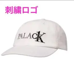 PALACE x CK カルバンクライン パレス ホワイトキャップ刺繍ロゴ