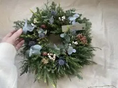 クリスマスリース 30cm小さめ