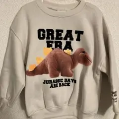 【新品未使用】ZARA 恐竜トレーナー 116CM 110