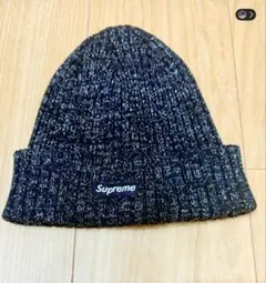 Supreme ニット帽 ビーニー ブラック