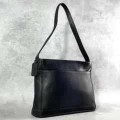 Old Coach One Shoulder Bag Black