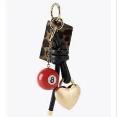 ザラ　キーホルダー　チャーム　ZARA【新品・未使用】　ヒョウ柄　アニマル柄