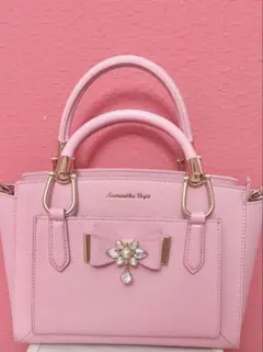 Samantha Vega ピンク ハンドバッグ