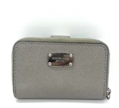 MICHAEL KORS キーケース5連 コインケース付 グレージュ コンパクト