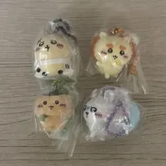 ちいかわ ビスケット マスコット モモンガ くりまんじゅう シーサー ラッコ