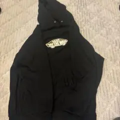 VANS OFF THE WALL ブラックパーカー S