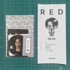 宮舘涼太 Snow Man POPUP 相性診断レシート 祭 GALA おみくじ