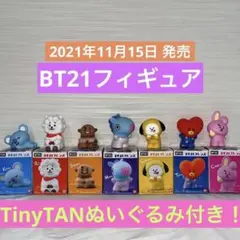 BT21 フィギュア（2021年11月15日発売）TinyTANぬいぐるみ