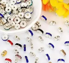 多色装飾用ビーズ 100個セット(ランダム色)