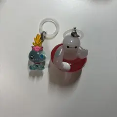 ディズニー めじるしアクセサリーガチャガチャ スクランプ ベイマックス