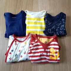 ロンパース　ベビーオール　５点セット