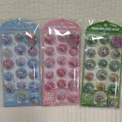 カプセルポップシール　サンリオ　シナモン　マイメロ　ポチャッコ　カミオジャパン