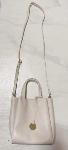 OPAQUE.CLIP ハンドル付きショルダーバッグ