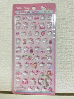 正規品　ハローキティ ボンボンドロップシール　ミニ