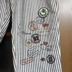 未使用❣️ドラッグストアーズ ストライプカジュアルパンツのサムネイル