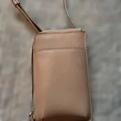 スマホショルダーバッグ ベージュのサムネイル