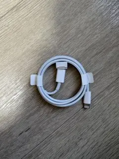 Lightningケーブル ホワイト